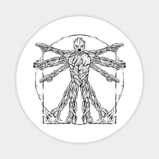 natural vitruvian Magnet